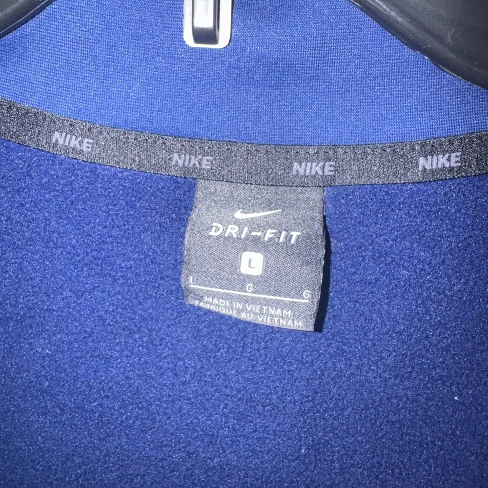 Nike Royal Blue Half-Zip Jacket - Picture 3 of 3